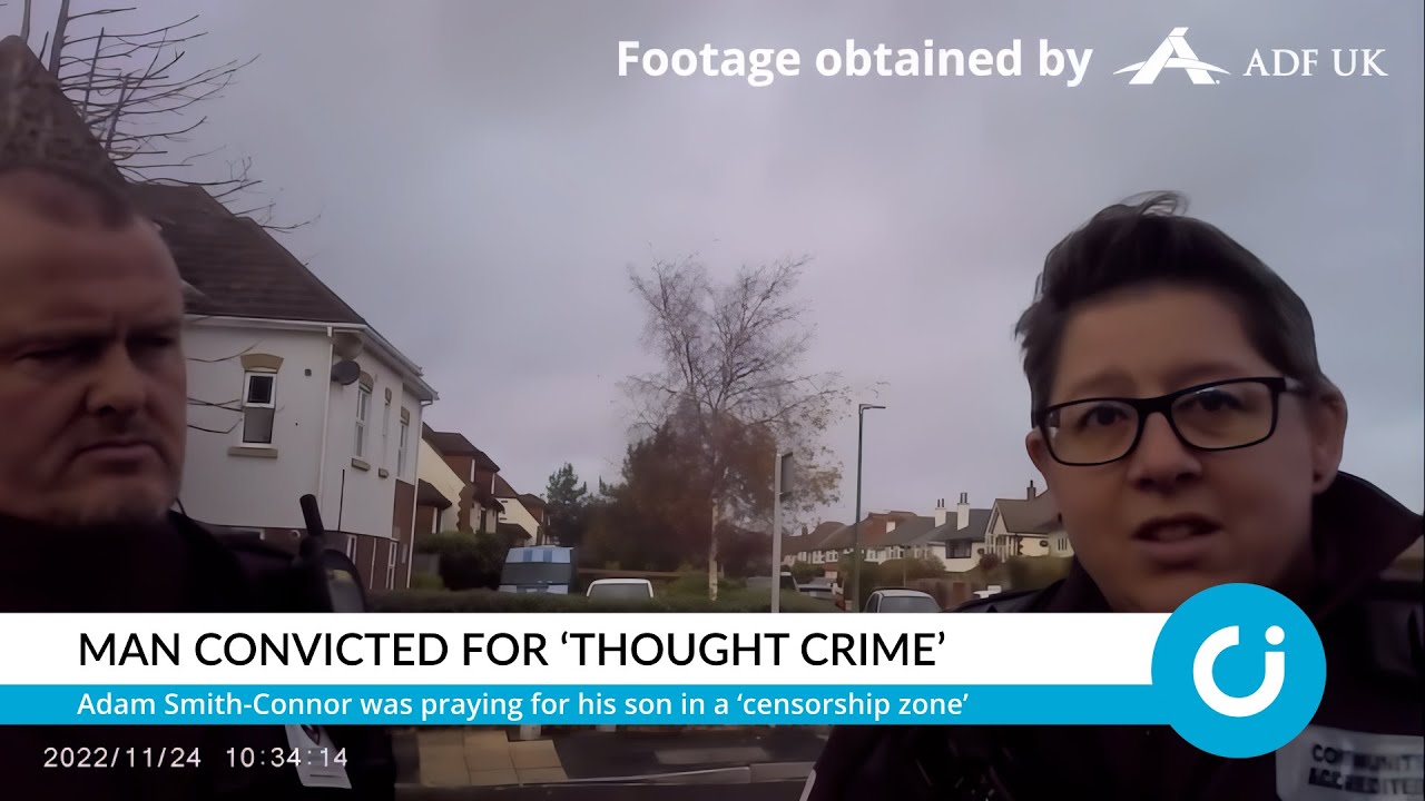 Man convicted for &lsquo;thought crime&rsquo;