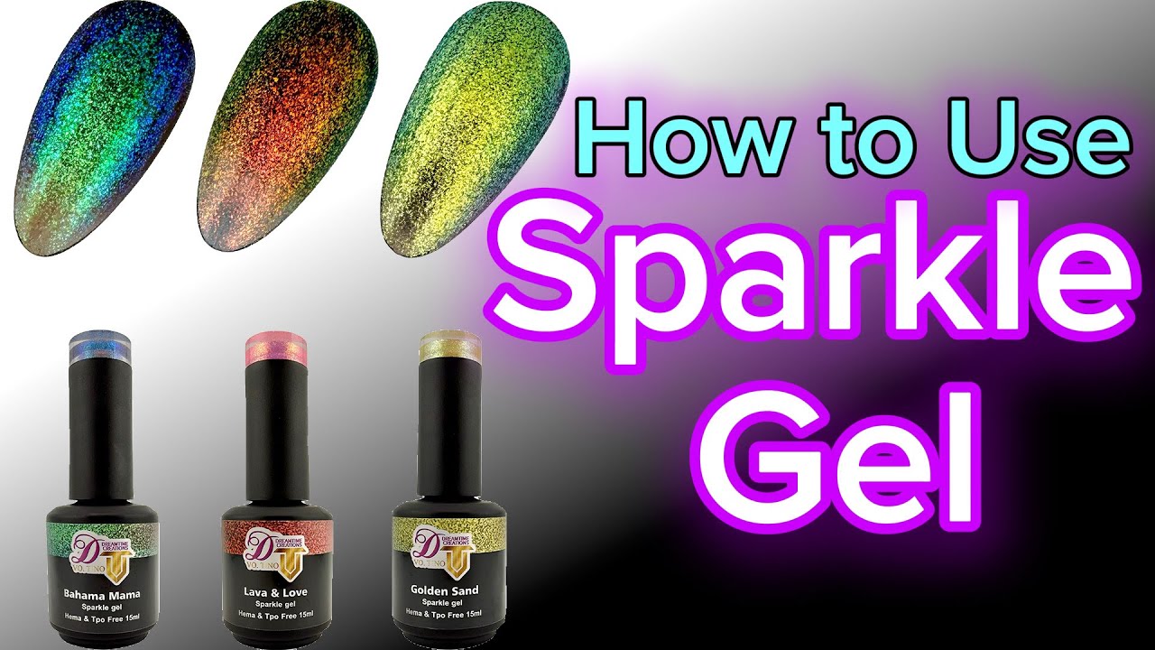 How to Use SPARKLE GEL at TinoVo.shop