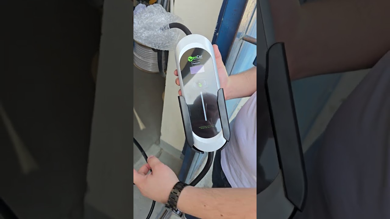 zencar charger portable type 1 USA port  UAE Dubai شاحن زينكار اصلي منفذ امريكي لشحن سيارات الكهرباء