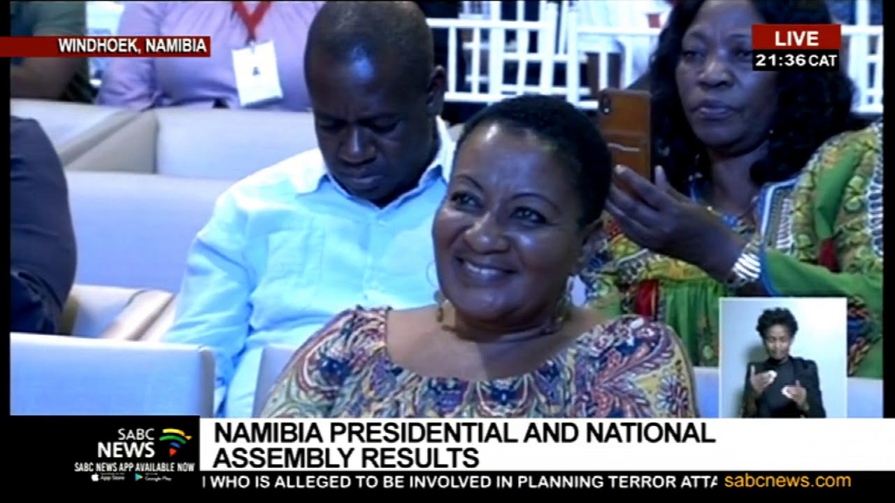 Namibia presidential election results announcement: 30 November 2019