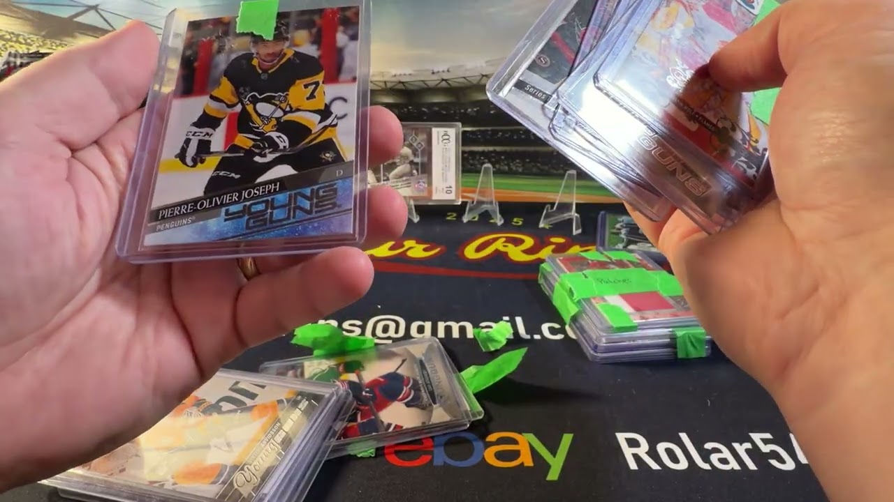 Почтовый день в понедельник! Какая-то посылка от ChillHockeyCardGuy.