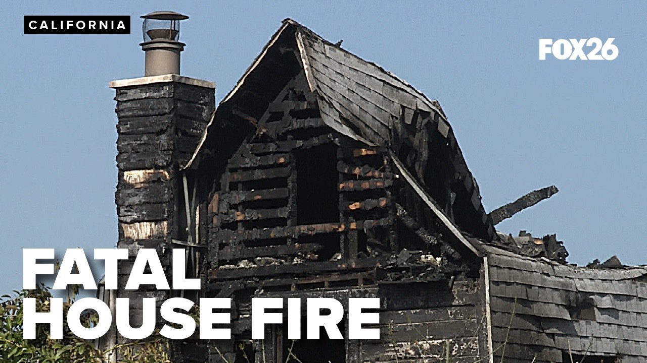 Fatal house fire in Porterville