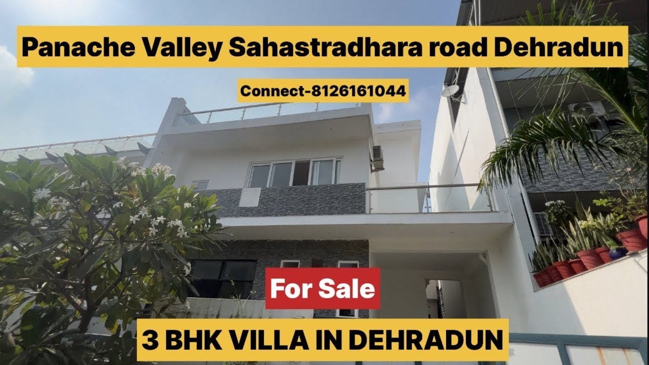 3 BHK villa in Dehradun Panache Valley Sahastradhara road ||SOLD OUT|| #villa #forsale #sale #3bhk