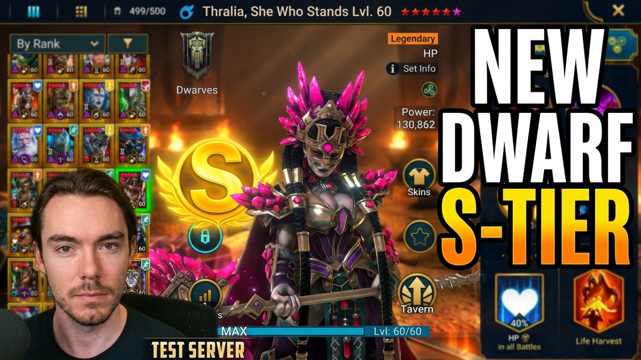 The New Dwarf is FANTASTIC!!! (RIP SCARAB!!!) | RAID: Shadow Legends