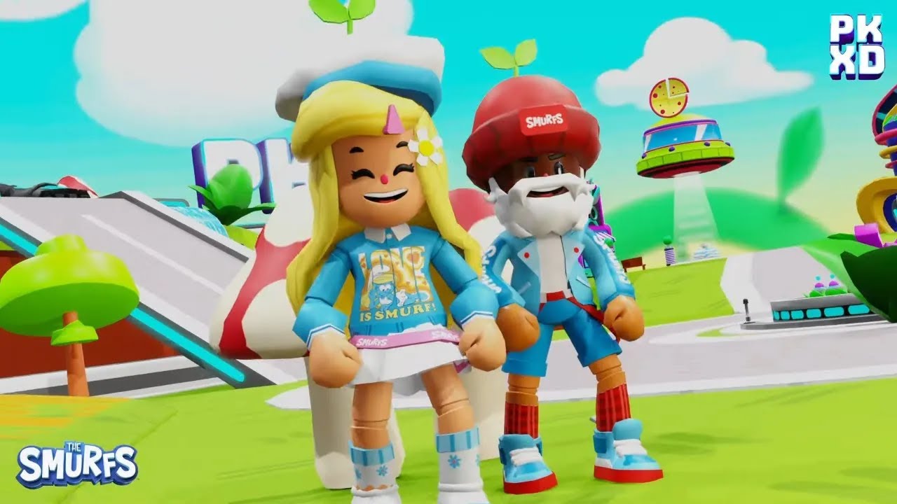 PK XD & THE SMURFS • Strumparnir