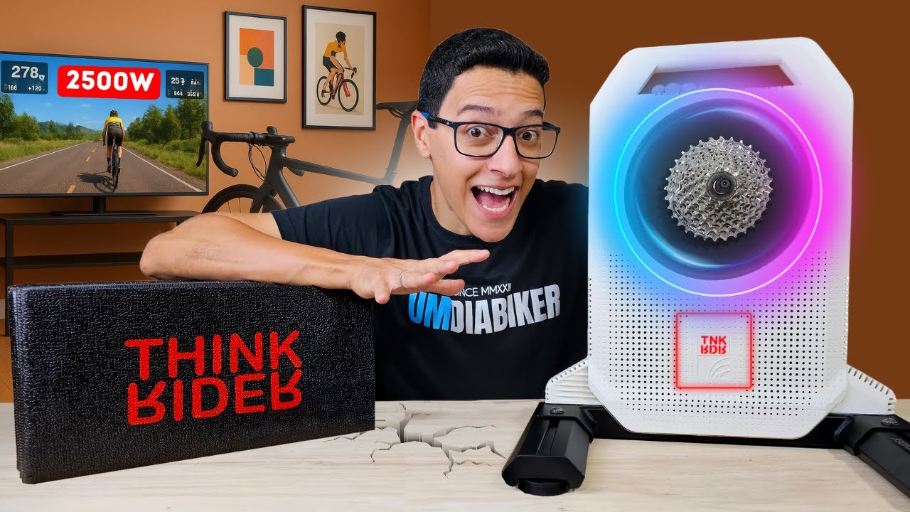 Review THINKRIDER XX PRO | Rolo de TREINO  mais TOP da marca | Rotas, Potência, Inclinação, Zwift