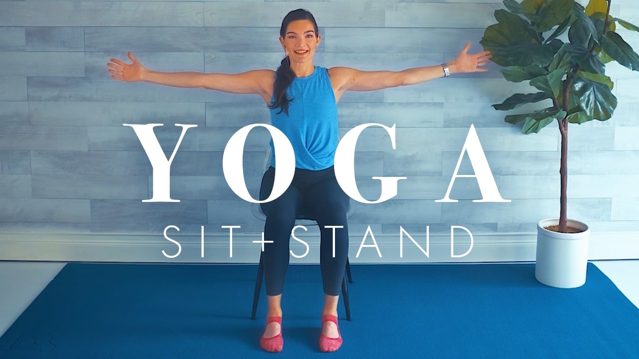 Chair Yoga for Limited Mobility for Seniors & Beginners // Chair & Standing Exercises