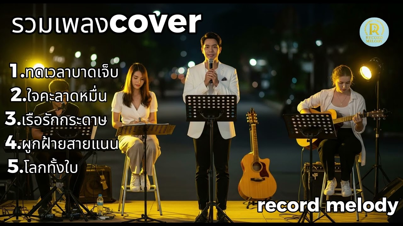 รวมเพล Acoustic Cover ฟังยาวๆ ตอนทำงาน | record melody