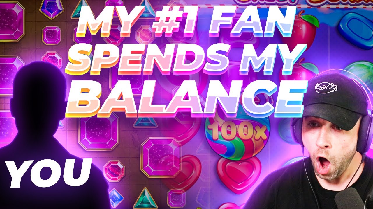 MY #1 FAN SPEND MY BALANCE after COMMENTING on EVERY VIDEO for 1 YEAR!! (Bonus Buys)