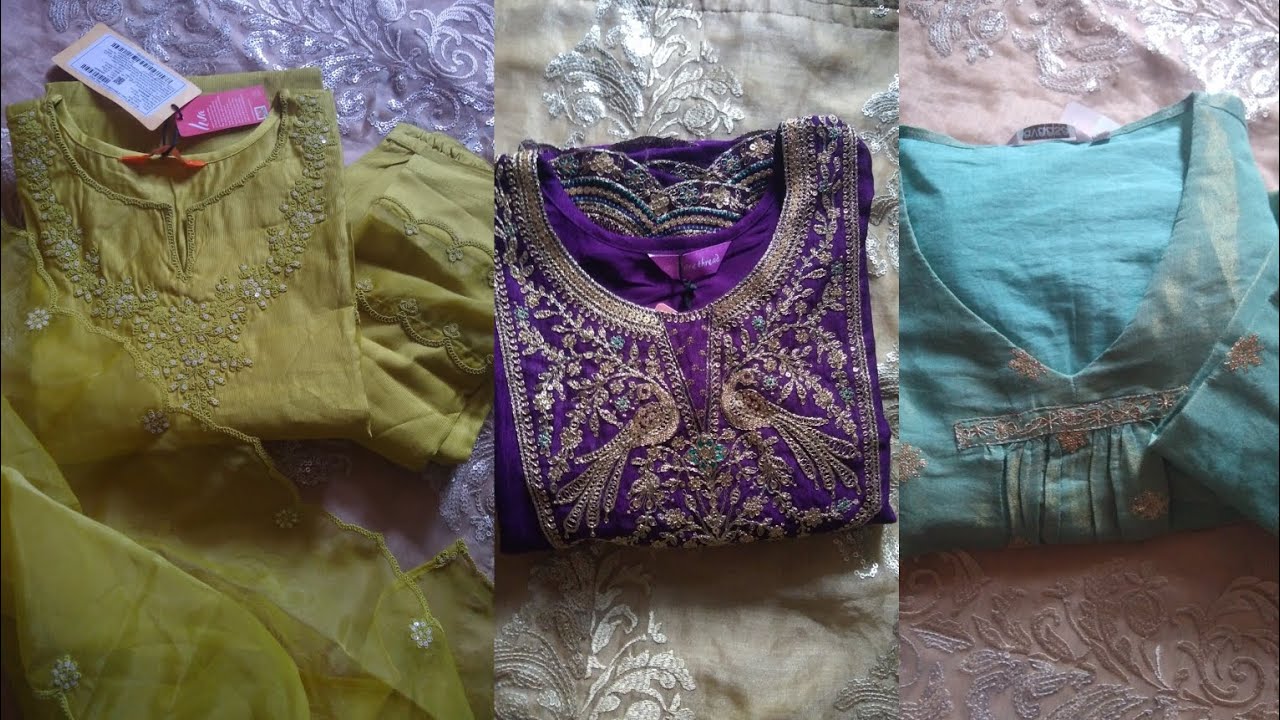 Meesho & Myntra & Ajio ethnic wear Kurti set hual || festive wear Kurti set hual || Best ethnic wear