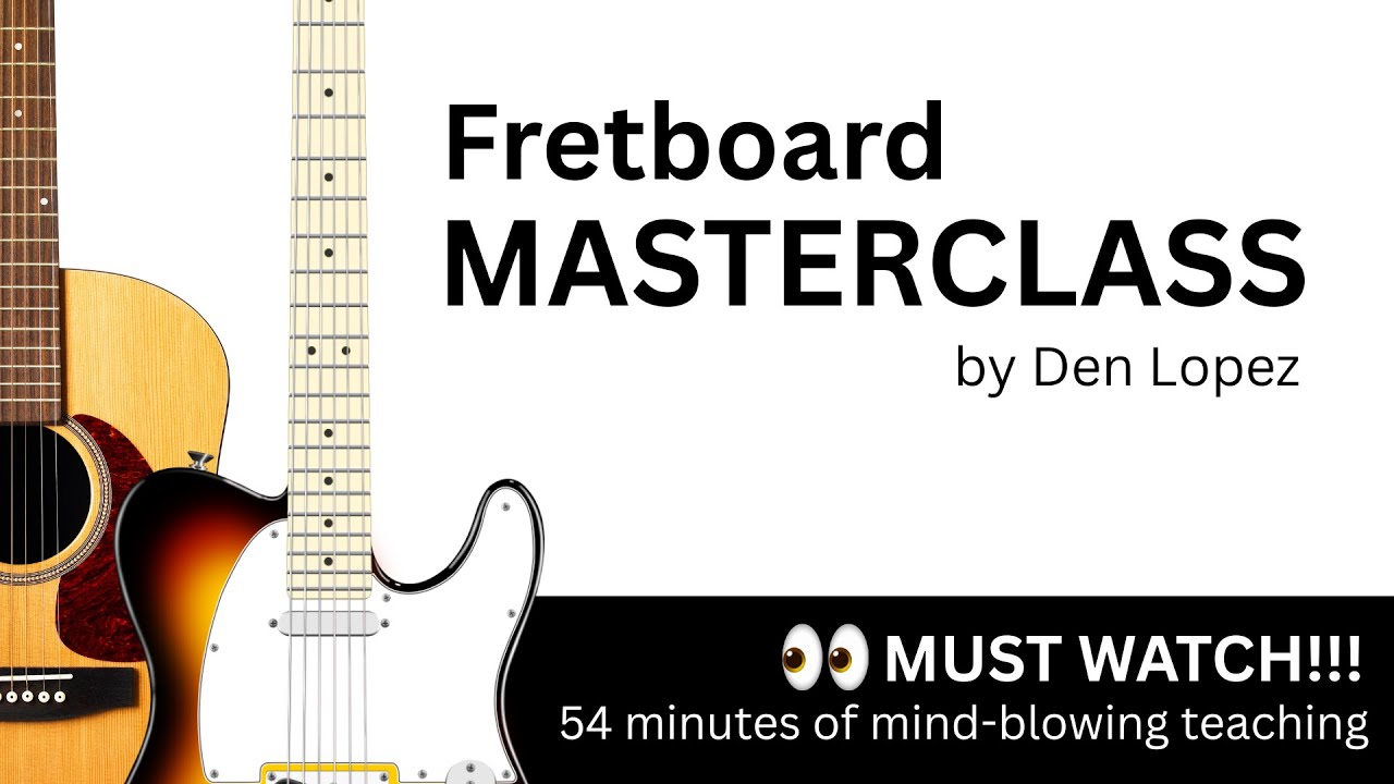 👀 WATCH TILL THE END - Best Instruction Video Of The Fretboard