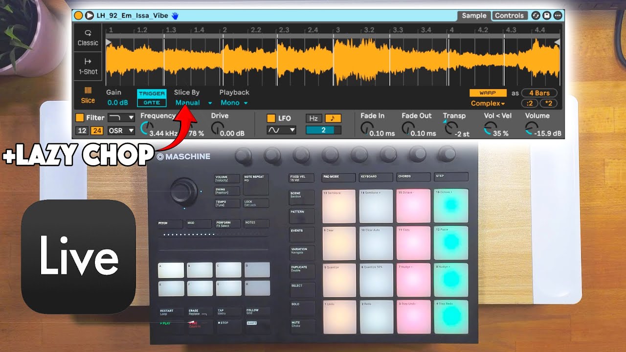 Sampling With Maschine MK3 in Ableton Is Awesome!