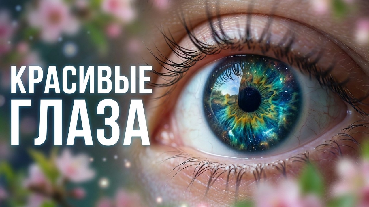 Красивые глаза. Скрытые аффирмации. Саблиминал.