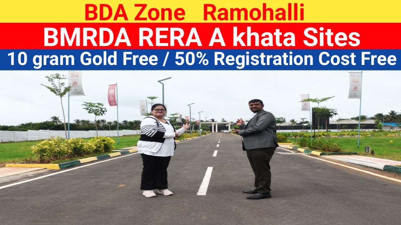BDA Zone BMRDA RERA A khata Sites in Ramohalli l Sites for sale in Ramohalli l Plots for sale