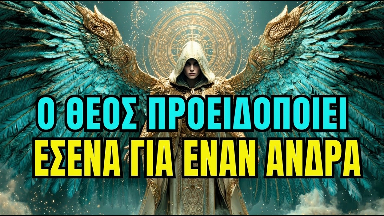 Εκλεκτοί: Να είστε προσεκτικοί — Ο Θεός σας προειδοποιεί για έναν άνδρα. Είναι...