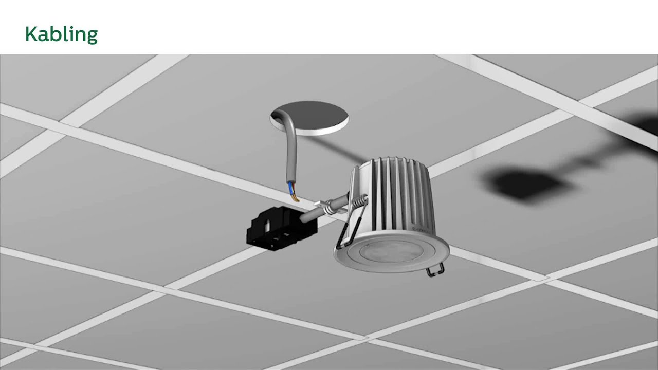 CoreLine Pro-Set Spotlight, LED armatur i CoreLine-serien fra Philips.