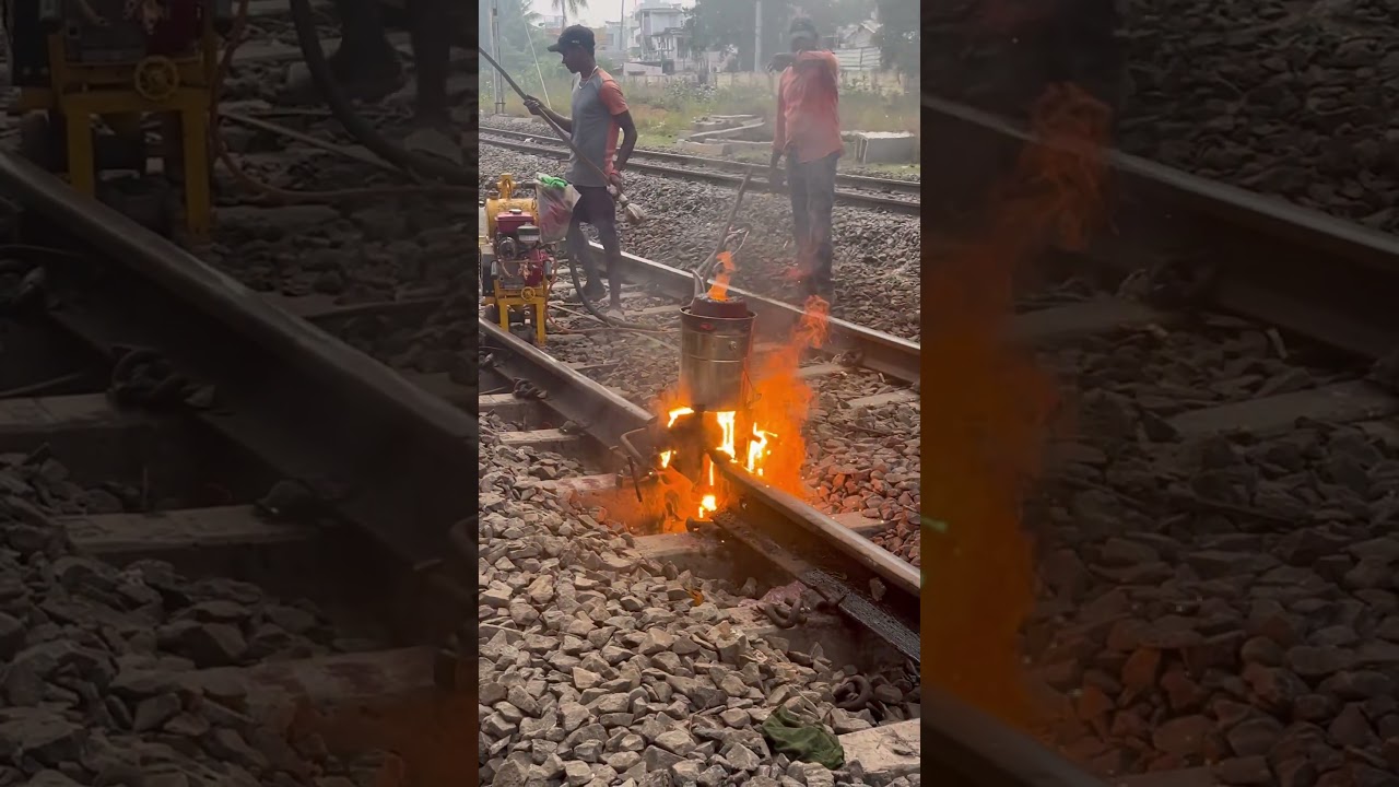 Thermit processe      The process of igniting Aluminium and Ferric oxide is called thermite reaction