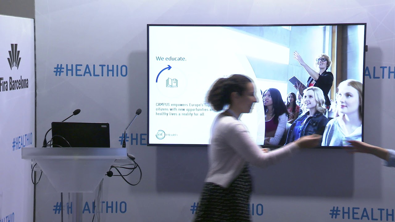 HEALTHIO 2018 Agora 4 161018 01  EIT HEALTH Anaïs González
