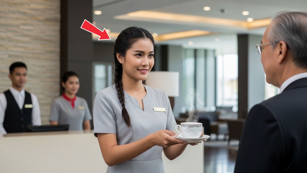 TAK ADA YANG MEMAHAMI MILIARDER JERMAN—HINGGA PEMBERSIH MENAWARKAN TEH, SEMUA TERDIAM