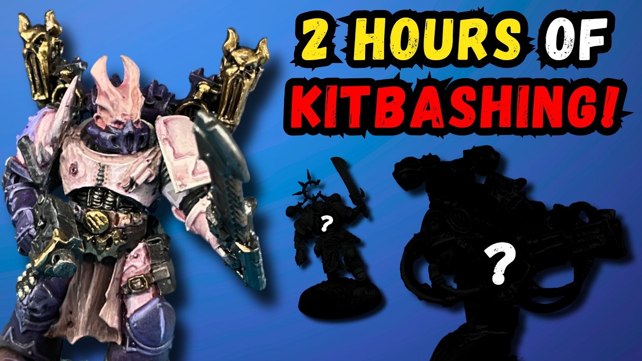Compilation: Chaos Space Marine Kitbashing!