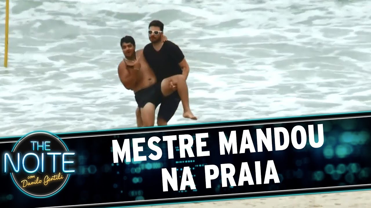 The Noite (01/04/15) - Mestre Mandou na praia