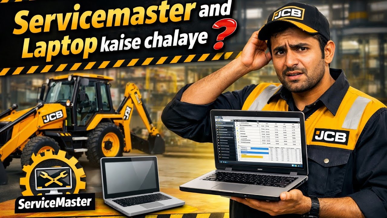 JCB ServiceMaster Complete Guide | Hydraulic Pressure Check | Pump Diagnosis | JCB 3DX BS4/BS5 #jcb
