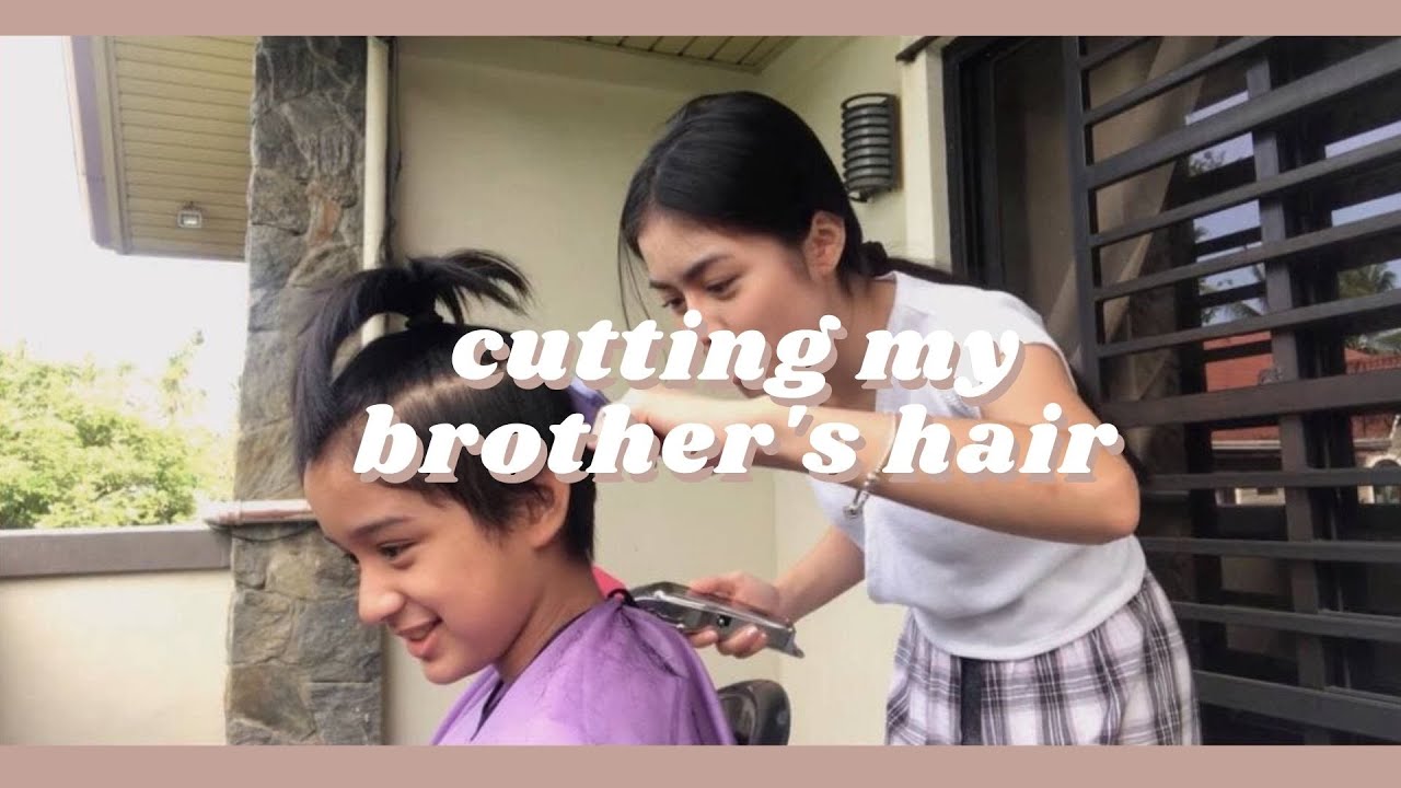 Cutting My Brother's Hair | Heart Ryan