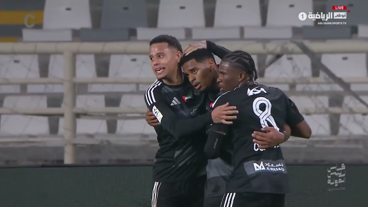 ملخص مباراة بني ياس والجزيرة ربع نهائي كأس سيدي رئيس الدولة 25/26