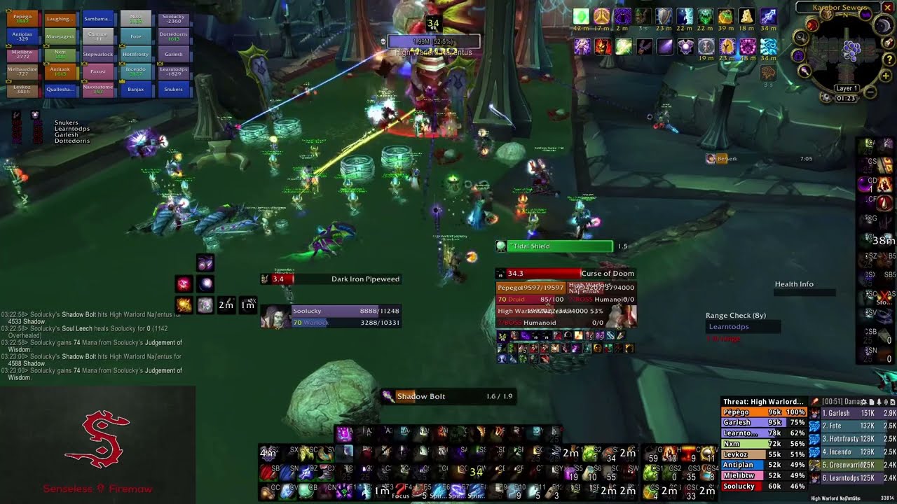 TBCC Warlock: Black Temple raid | Firemaw, Senseless