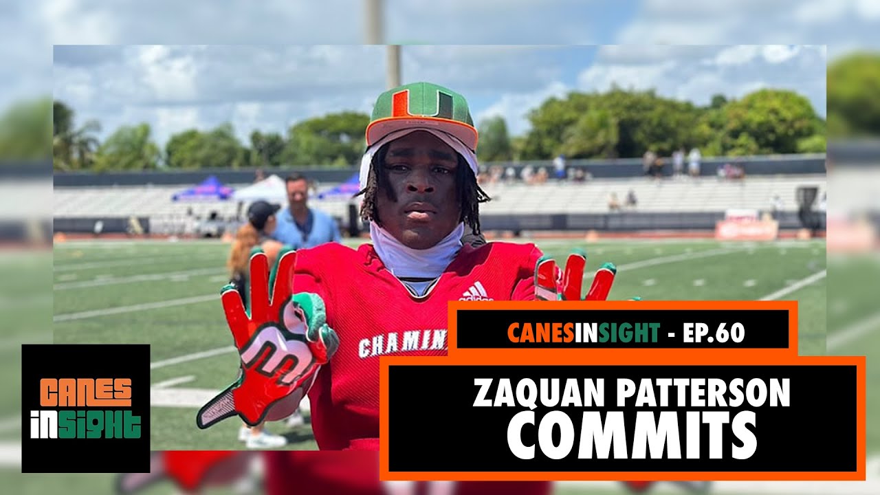 INSTANT REACTION: Zaquan Patterson commits to MIAMI! (EPISODE 59)