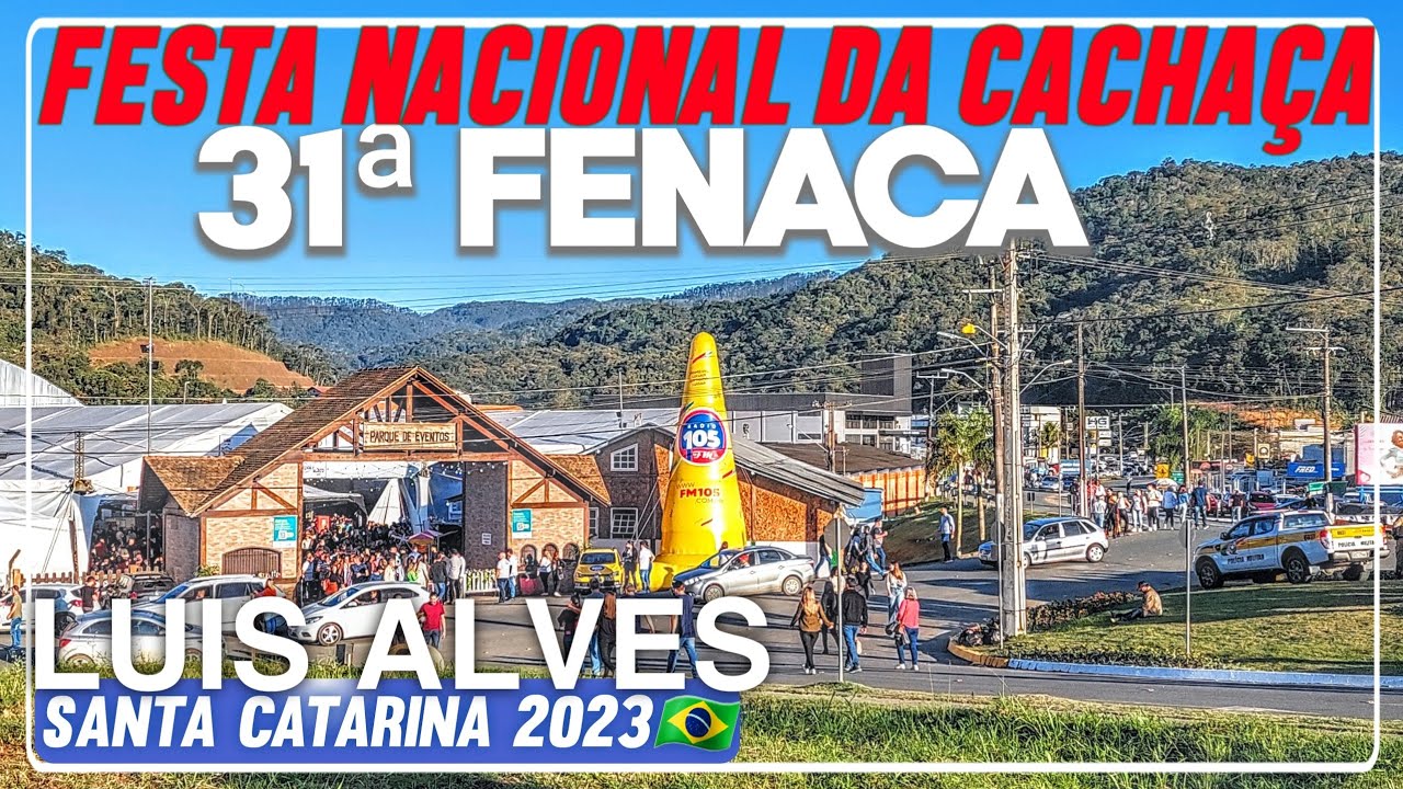 Luis Alves SC..FENACA..Fomos Festa Nacional Cachaça e Banana