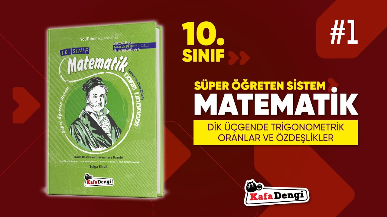 10. Sınıf SÖS Matematik - Dik Üçgende Trigonometrik Oranlar ve Özdeşlikler #1