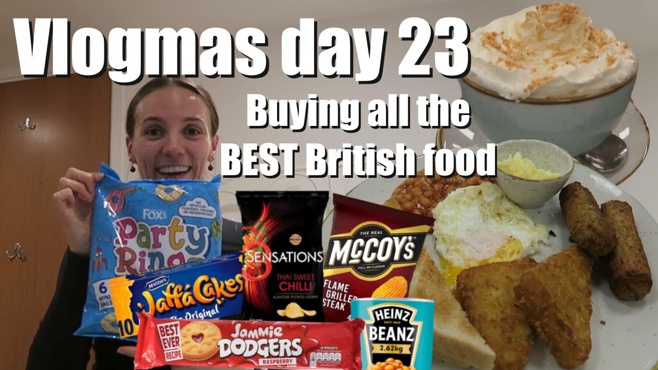 VLOGMAS, день 23 🎄 Снова в Англии 🇬🇧 | Полный английский завтрак, покупки в Tesco и вечер игр