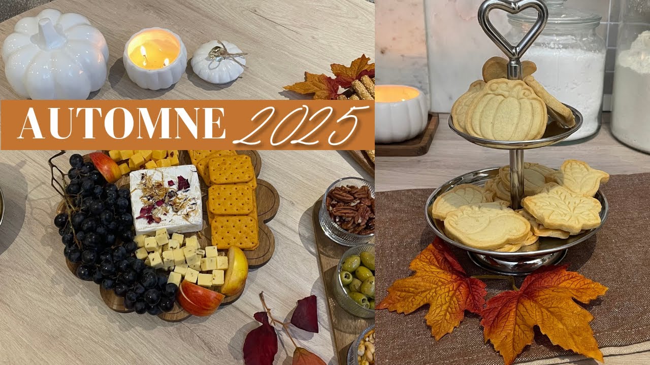Recette biscuits d’automne | Astuce Fromage Citrouille🎃 idées Apéro et plus.. ✨