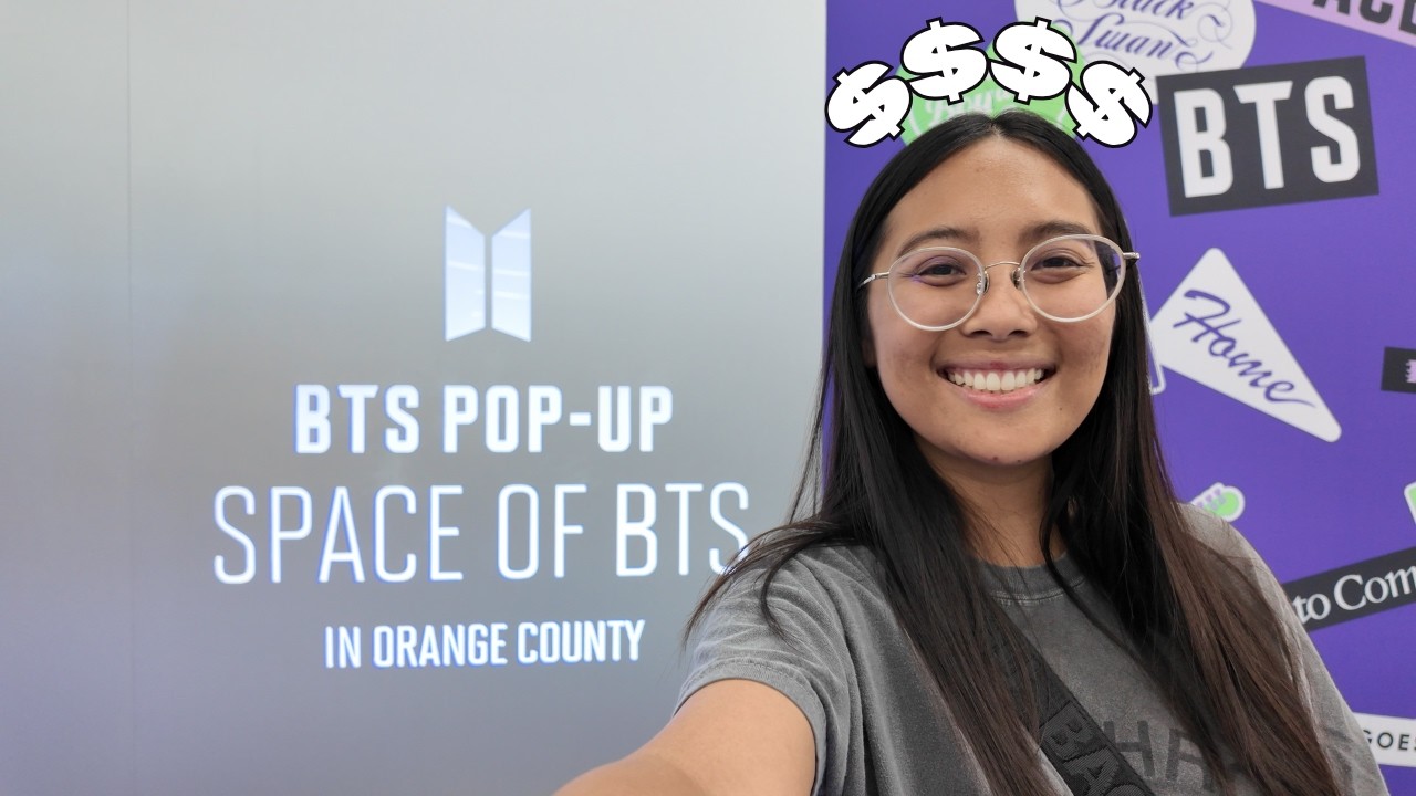 i spent over $100 at bts' space of bts OC pop up (bts army-log)