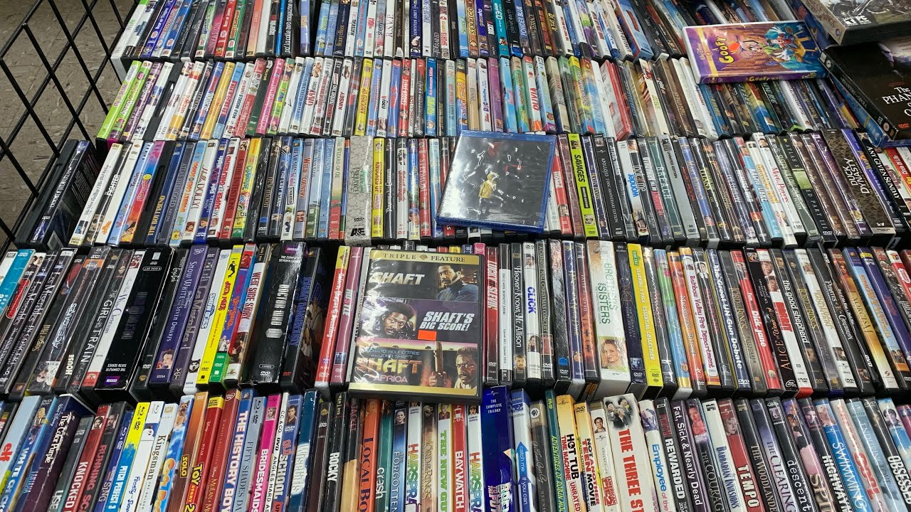 Movie Hunting at a Garage Sale and Salvation Army, September 9, 2023