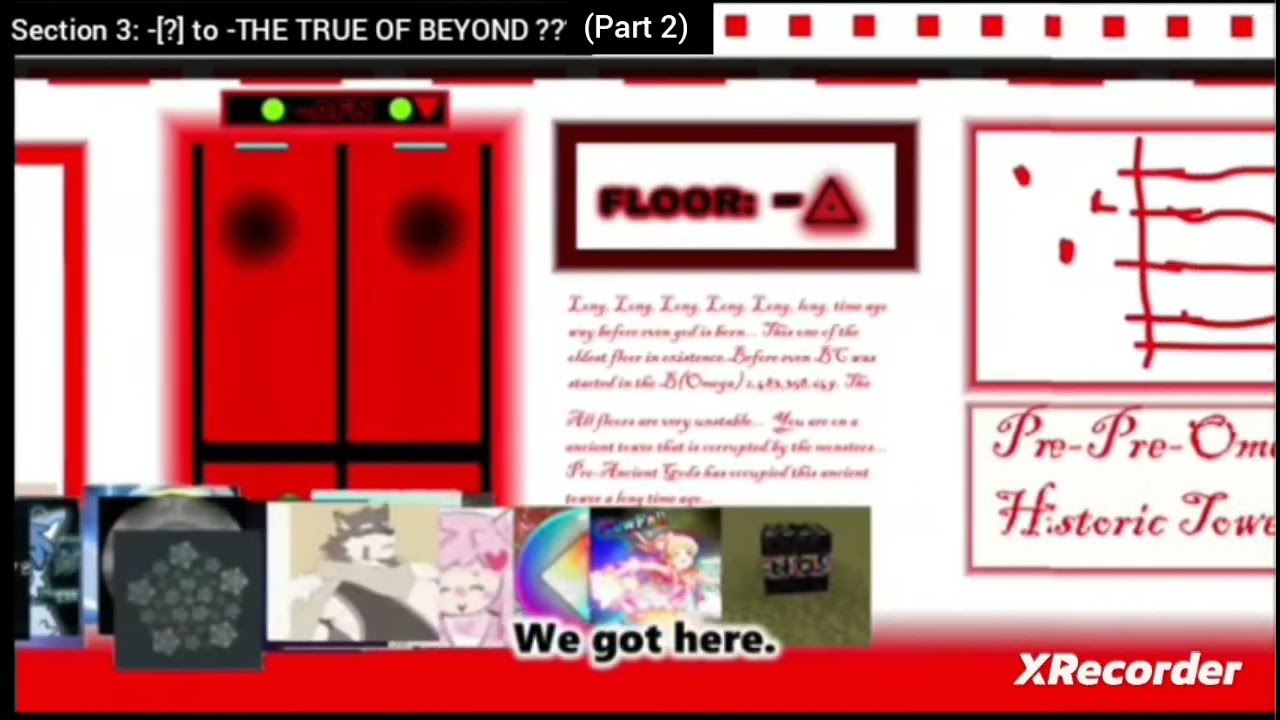 Elevator going down to -BEYOND floor Section 3: -[?] to -TRUE END OF BEYOND (Part 2)