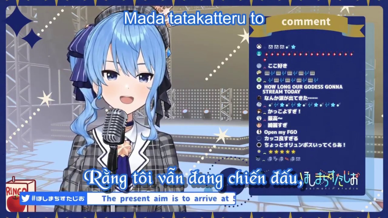 Hoshimachi Suisei |『逆光』Gyakkou - Fate/Grand Order Cosmos in the Lostbelt [Vietsub]