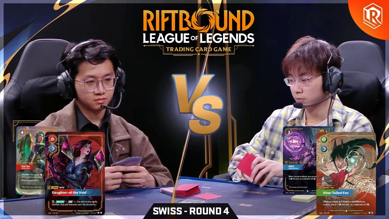 $30K Riftbound National Open – Round 4 | Ahri vs Kai'Sa | Runes & Rift