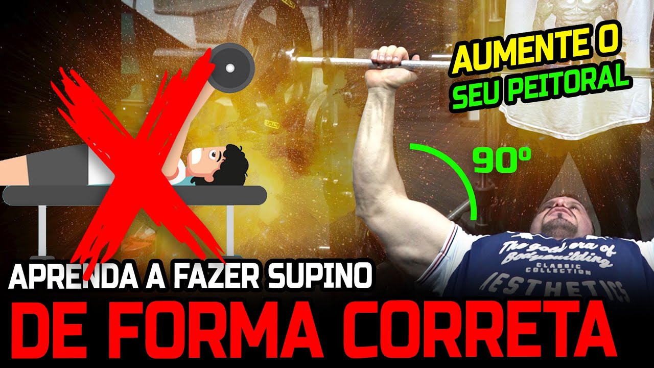 COMO AUMENTAR AS CARGAS NO SUPINO