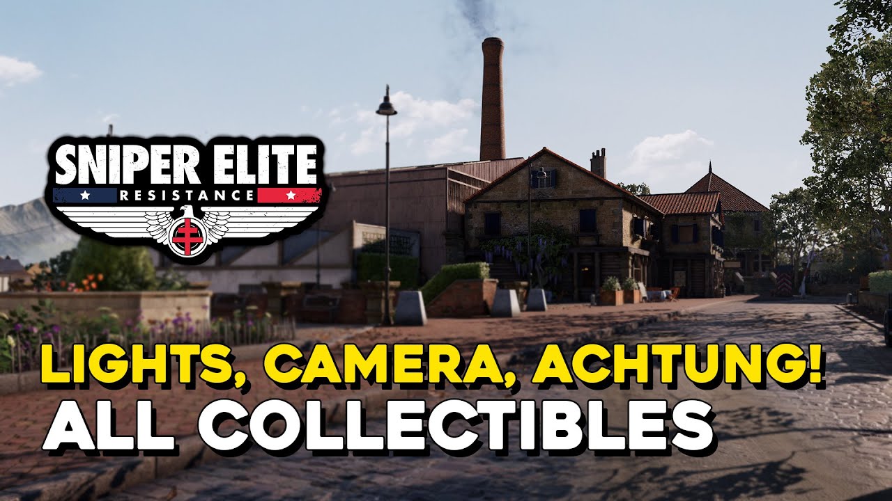 Sniper Elite Resistance DLC Light, Camera, Achtung! All Collectible Locations