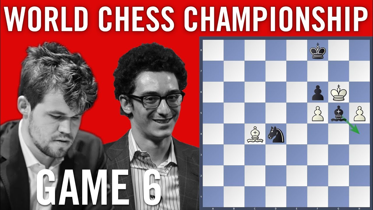 World Chess Championship 2018 Game 6: Magnus Carlsen vs Fabiano Caruana
