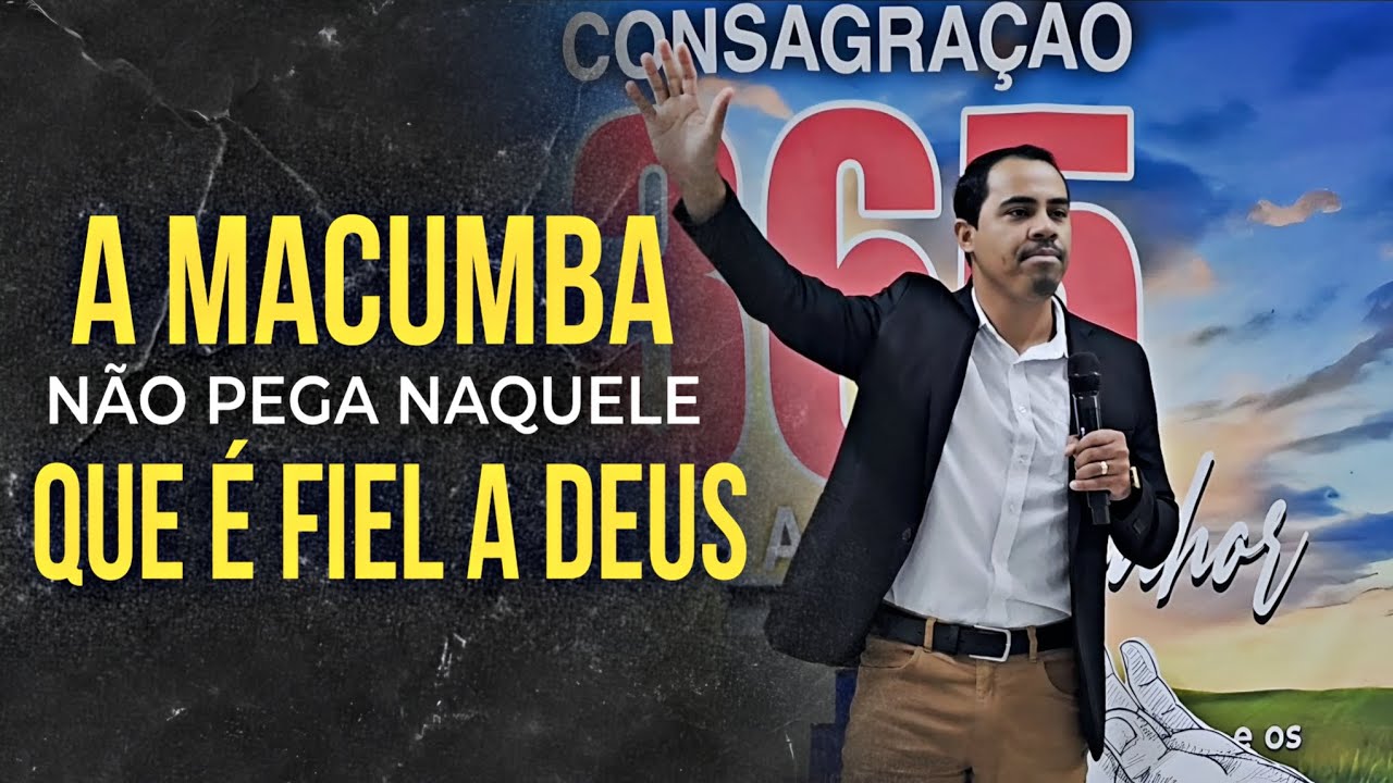 A macumba não pega naquele que é fiel a Deus