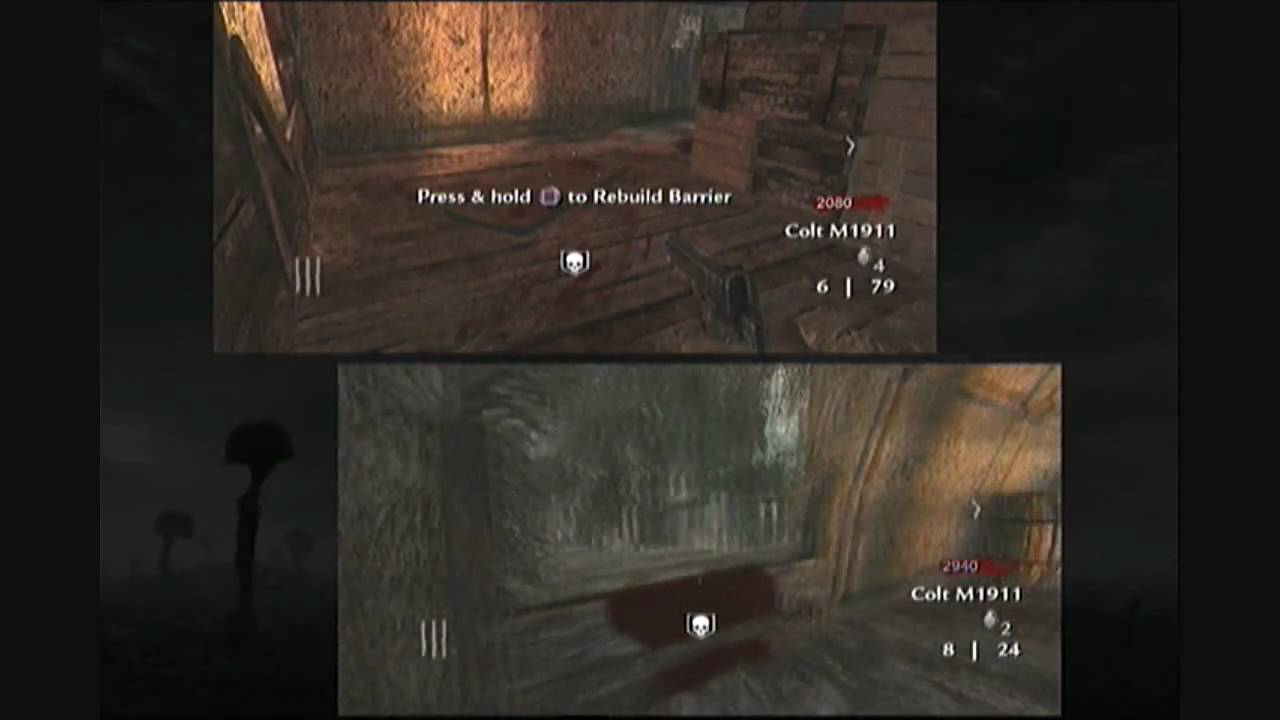 Call of Duty World at War Nazi Zombies Split Screen Shi No Numa Part 1