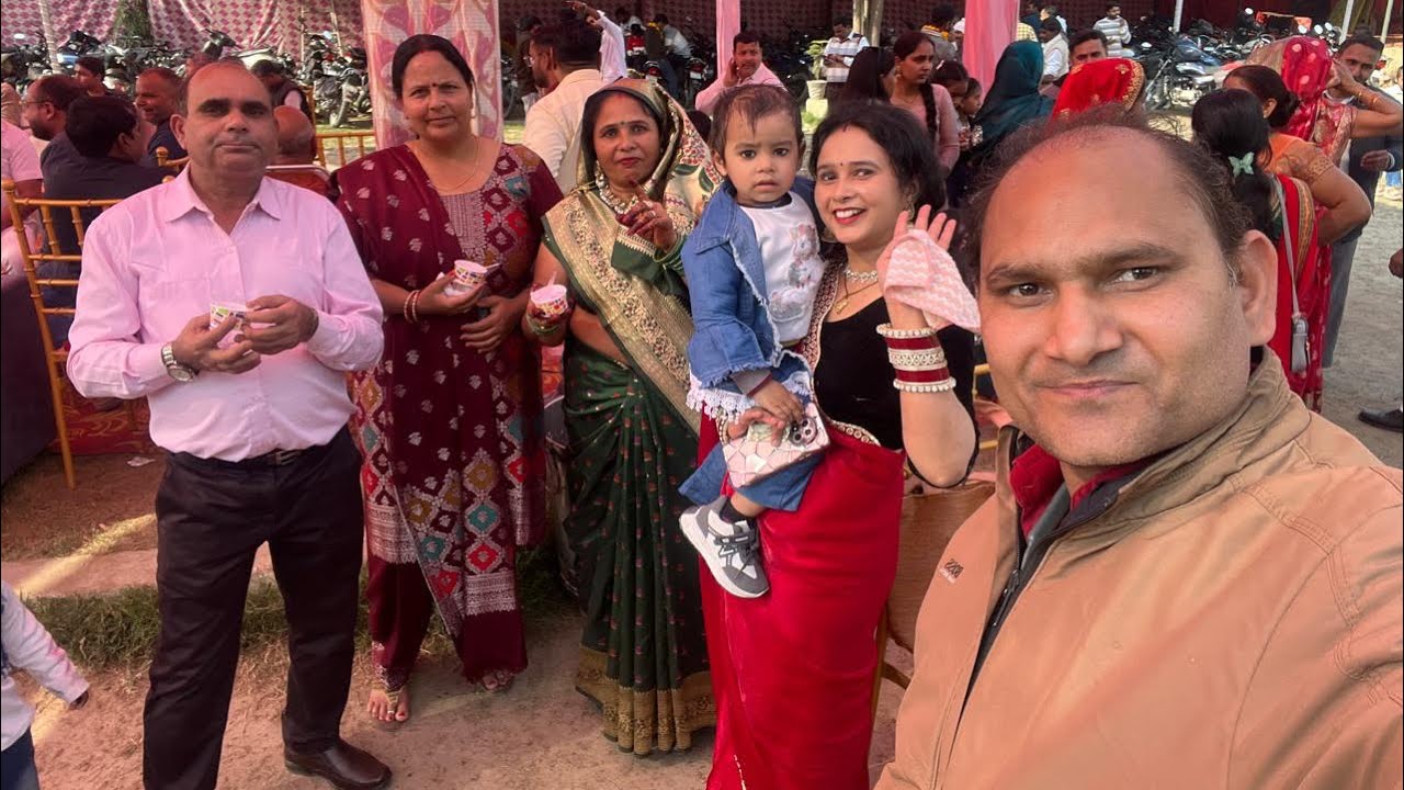 😀💐👍 Enjoy Sagai party in Meerut