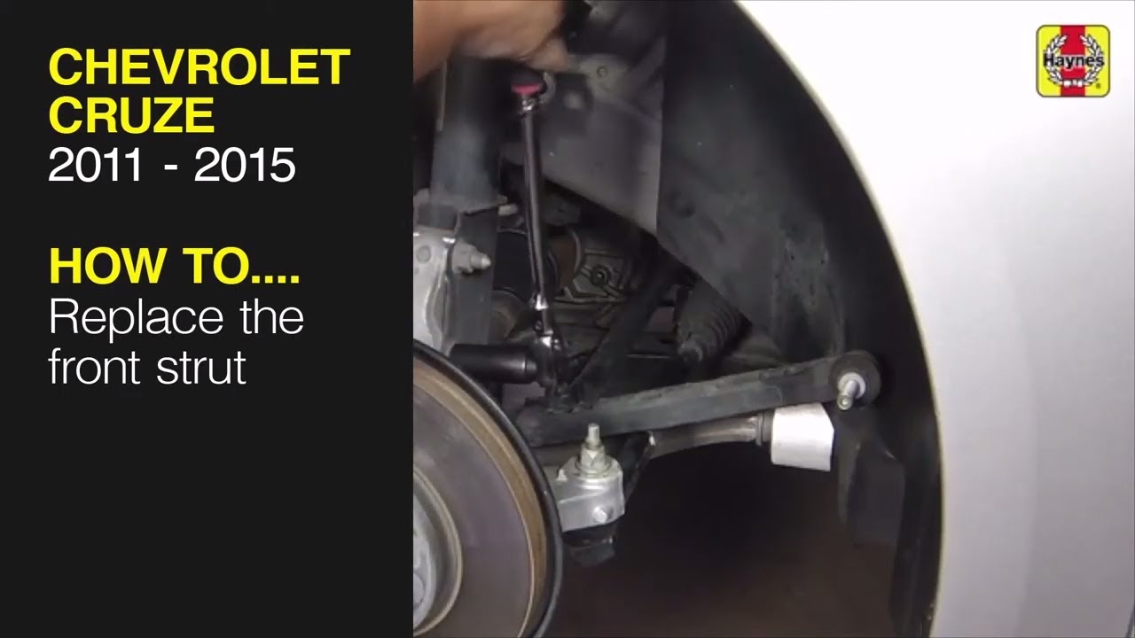 How to Replace the front strut on the Chevrolet Cruze 2011 to 2015