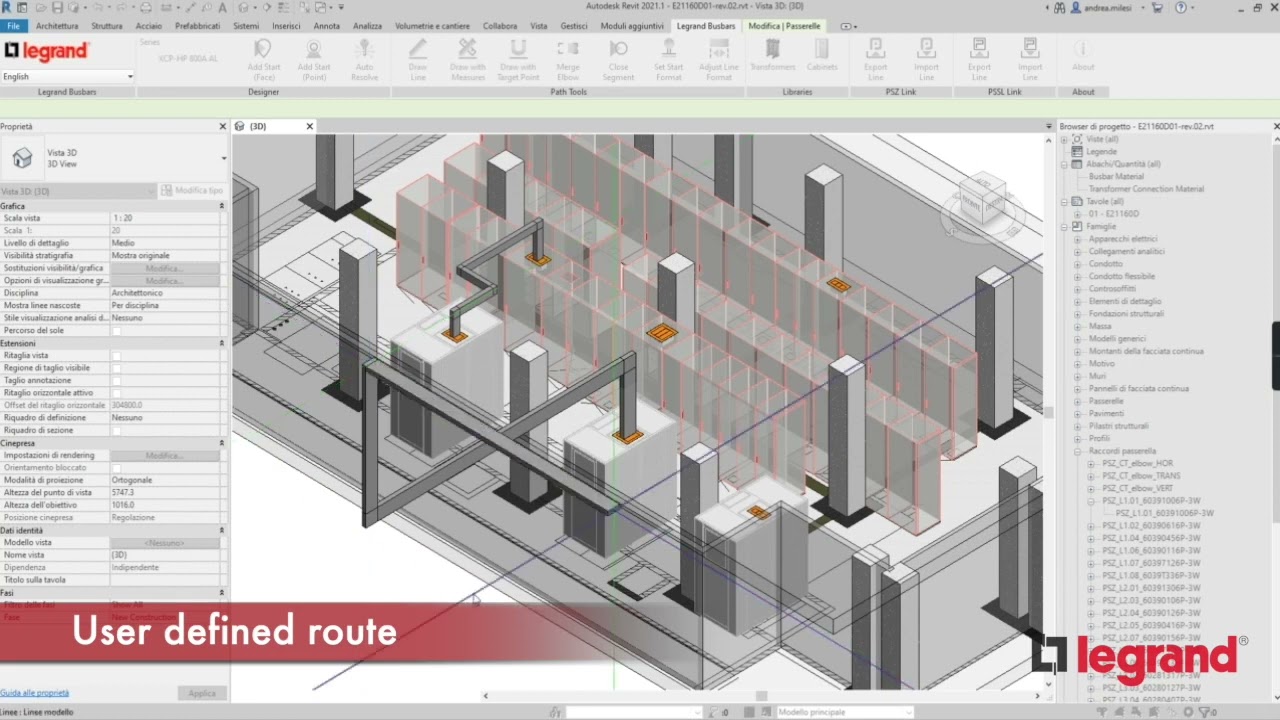 Legrand Plug-in Revit release 1.3 - Part 2 - Tutorial