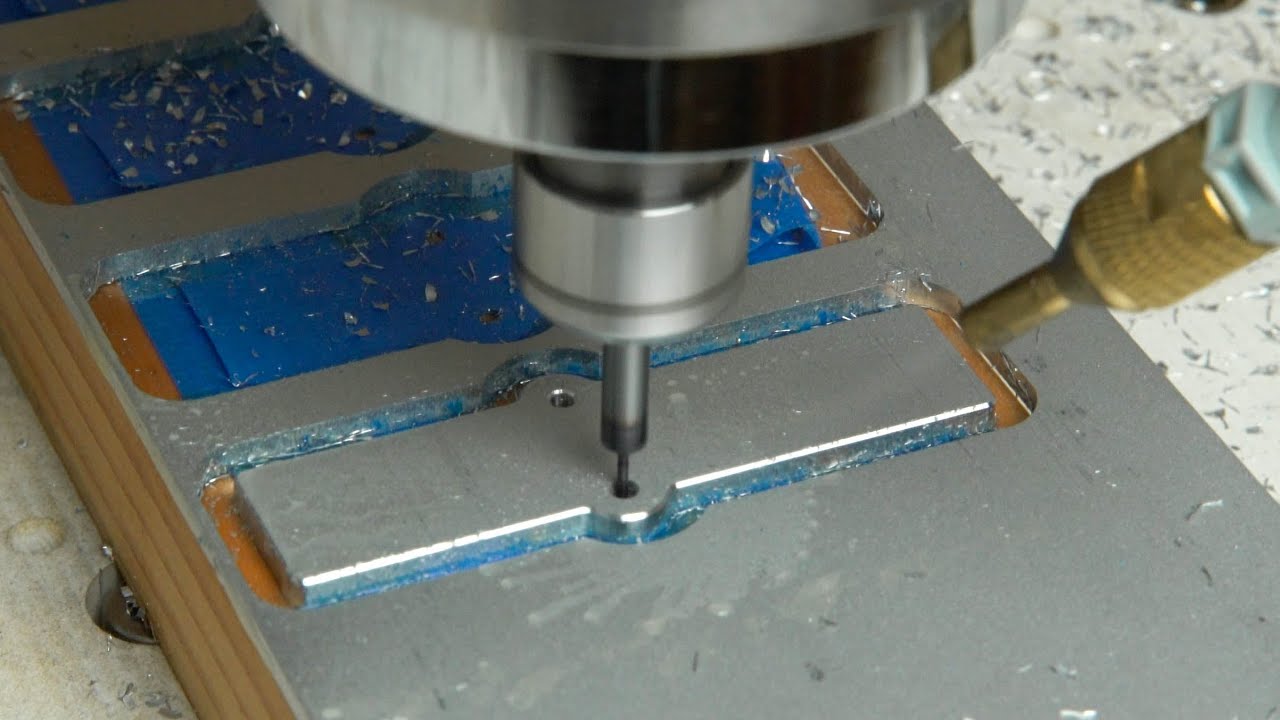 Optimizing The Test Part With Threadmilling - DIY ATC CNC Router