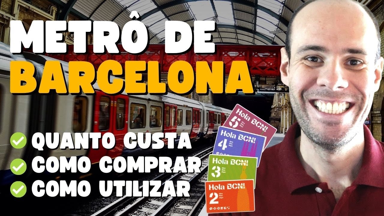 Como comprar o bilhete do Metrô de Barcelona