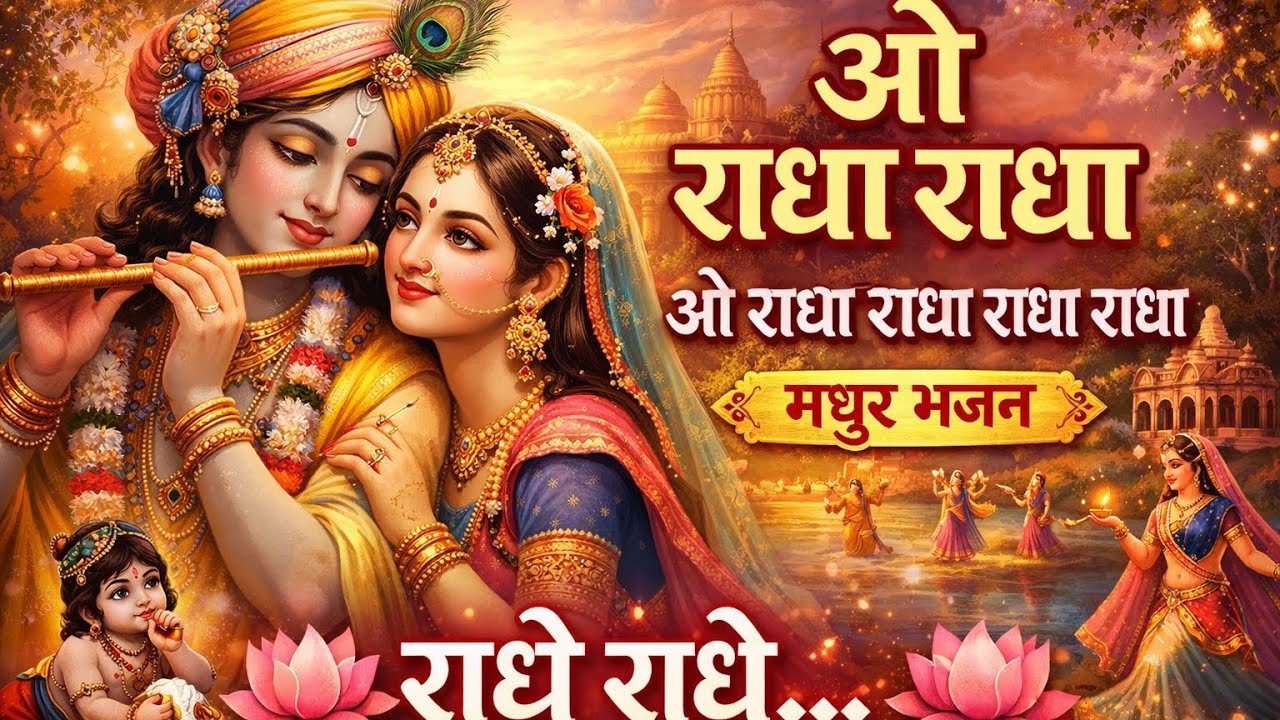 राधे राधे राधे राधे | Radhe Radhe Radhe Radhe | Heart Touching Bhajan